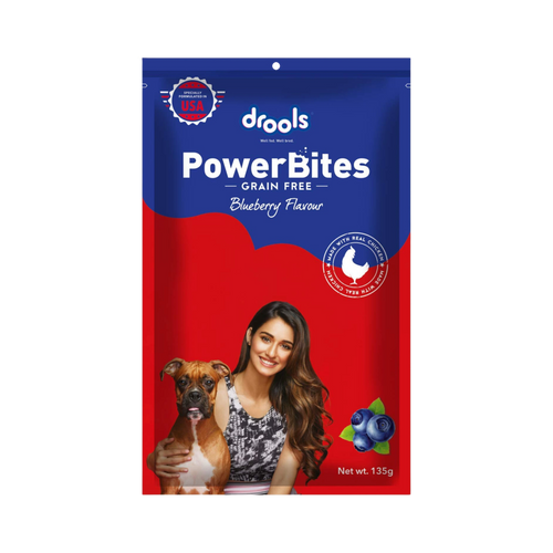 POWERBITES BLUEBERRY FLAVOUR TREAT - Animeal