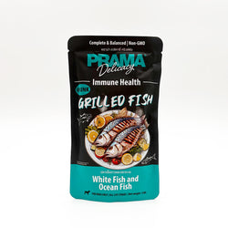 PRAMA DELICACY GRILLED FISH WET DOG FOOD [120 GM] - Animeal