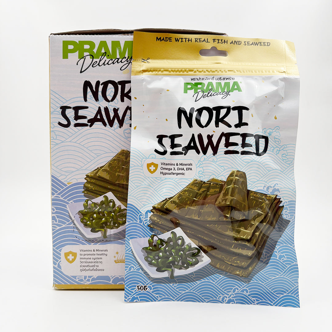 PRAMA DELICACY NORI SEAWEED FISH TREATS [50 GM] - Animeal