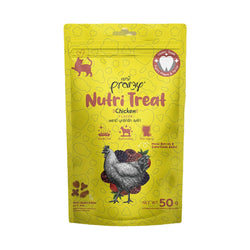 PRAMY NUTRI TREAT CHICKEN FOR CATS [50 GM] - Animeal