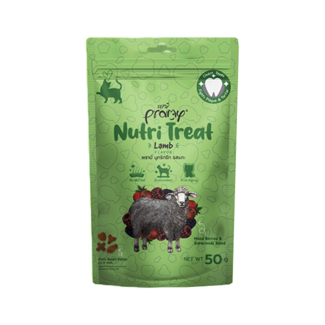 PRAMY NUTRI TREAT LAMB FOR CATS [50 GM] - Animeal