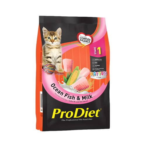 PRODIET KITTEN OCEAN FISH DRY FOOD (M) - Animeal