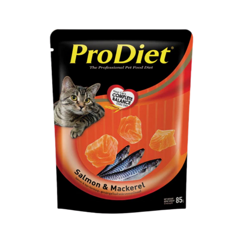 PRODIET SALMON & MACKEREL CAT GRAVY - Animeal