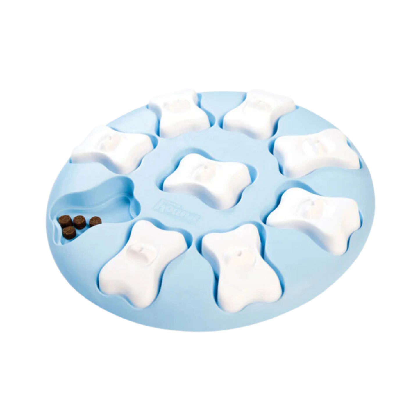 PUPPY SMART INTERACTIVE TREAT PUZZLE BLUE - Animeal