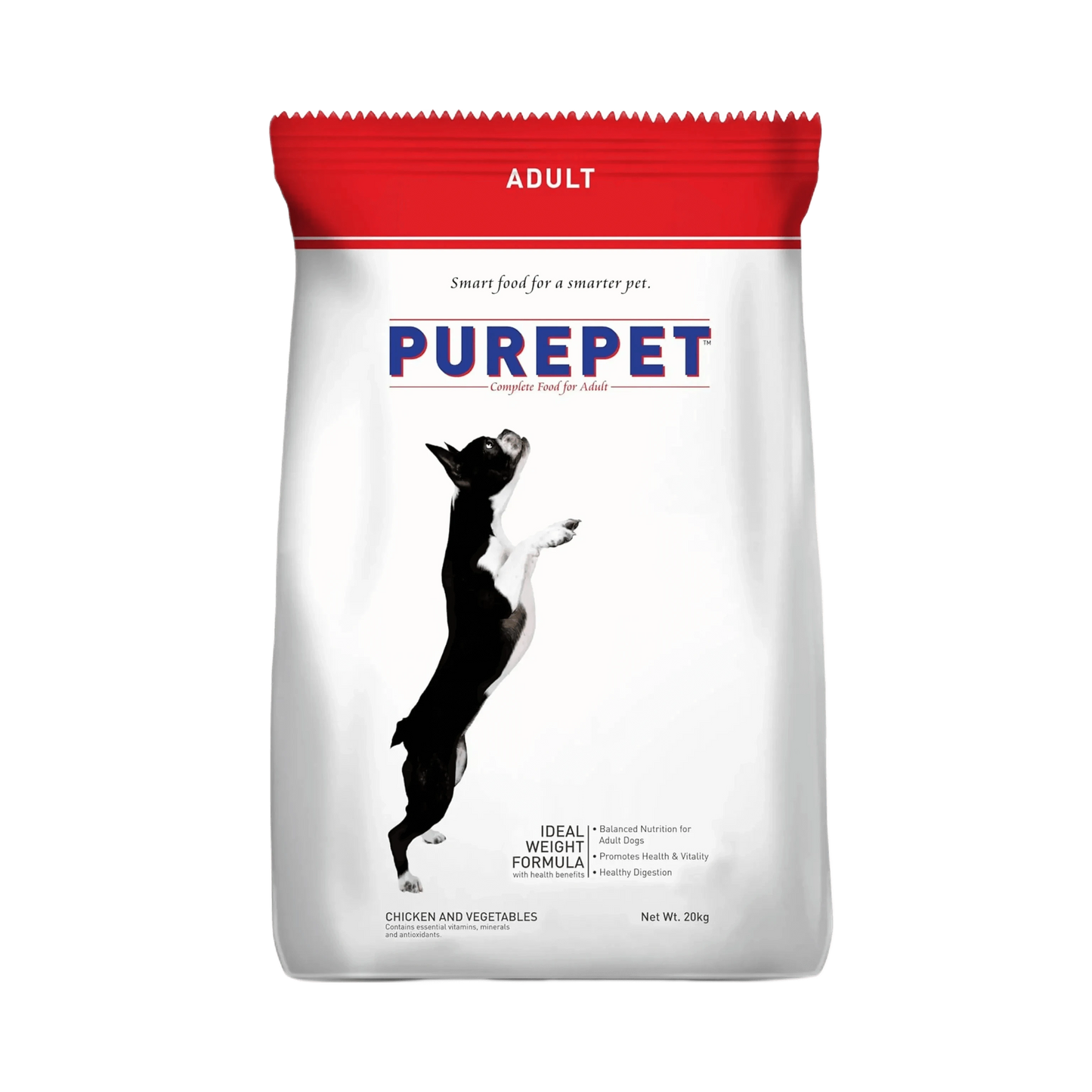 PUREPET ADULT CHIC & VEG DRY FOOD [8.5Kg] - Animeal