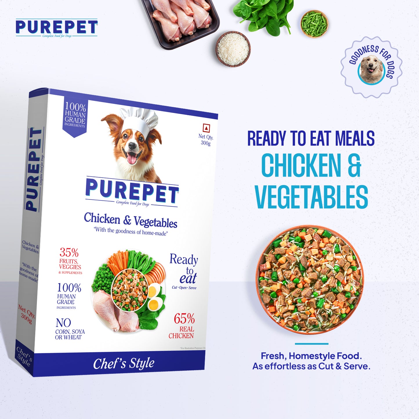 PUREPET CHIC & VEG BIRYANI - Animeal