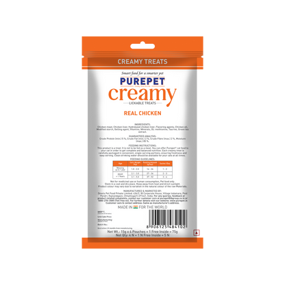 PUREPET CREAMY TERAT REAL CHICKEN - Animeal