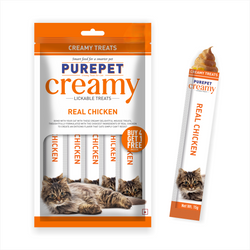 PUREPET CREAMY TERAT REAL CHICKEN - Animeal