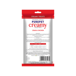 PUREPET CREAMY TREAT CRAB & CHICKEN - Animeal