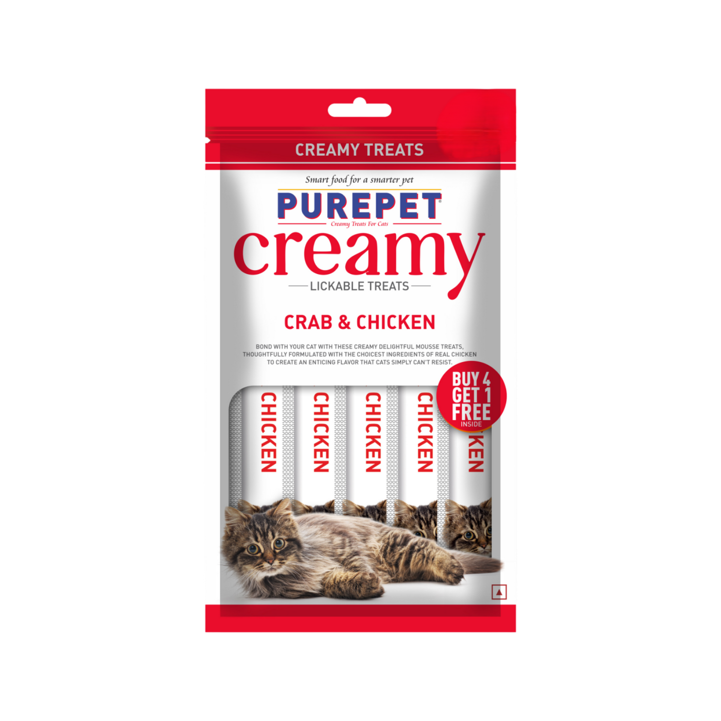 PUREPET CREAMY TREAT CRAB & CHICKEN - Animeal
