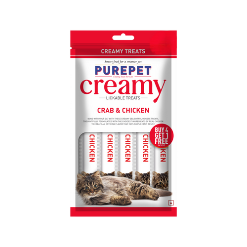 PUREPET CREAMY TREAT CRAB & CHICKEN - Animeal