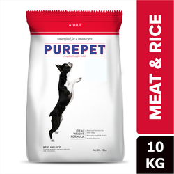 PUREPET DOG ADULT MEAT & RICE DRY FOOD (XL) - Animeal