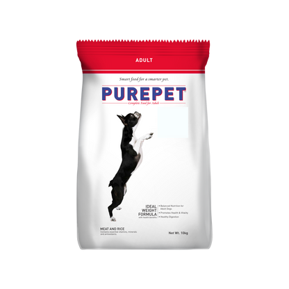 PUREPET DOG ADULT MEAT & RICE DRY FOOD (XL) - Animeal