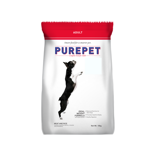 PUREPET DOG ADULT MEAT & RICE DRY FOOD (XL) - Animeal