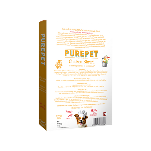 PUREPET DOG CHIC BIRYANI - Animeal