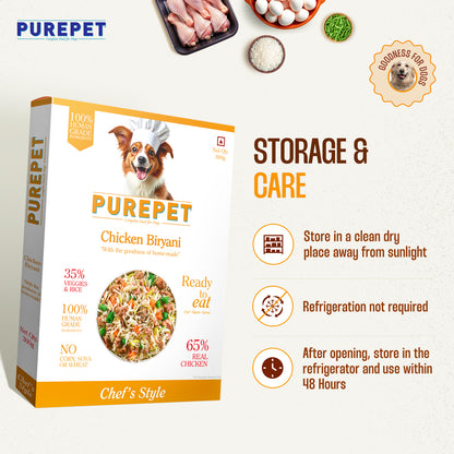 PUREPET DOG CHIC BIRYANI - Animeal