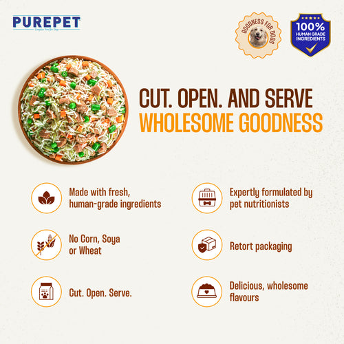 PUREPET DOG CHIC BIRYANI - Animeal