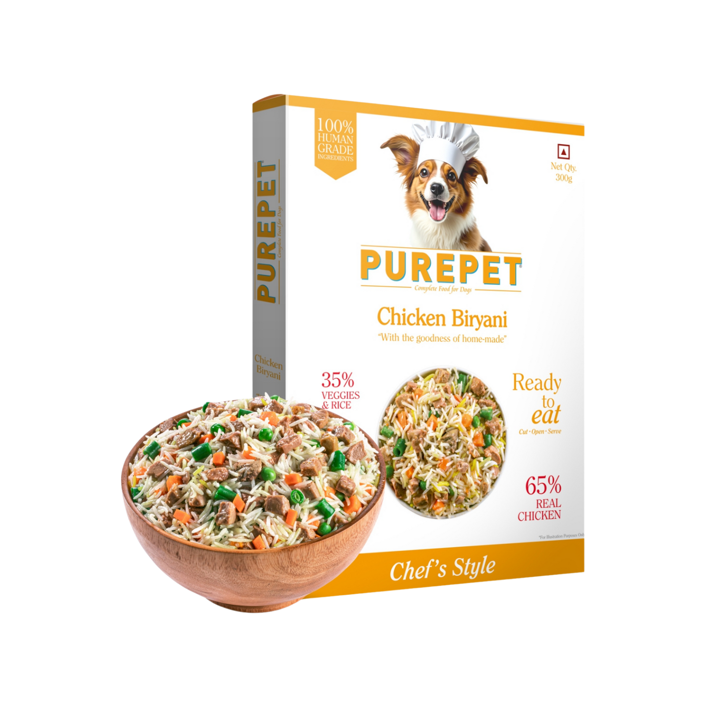 PUREPET DOG CHIC BIRYANI - Animeal