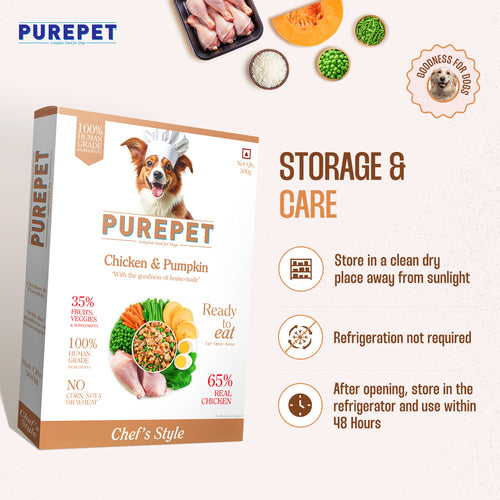 PUREPET DOG CHIC & PUMP BIRYANI - Animeal