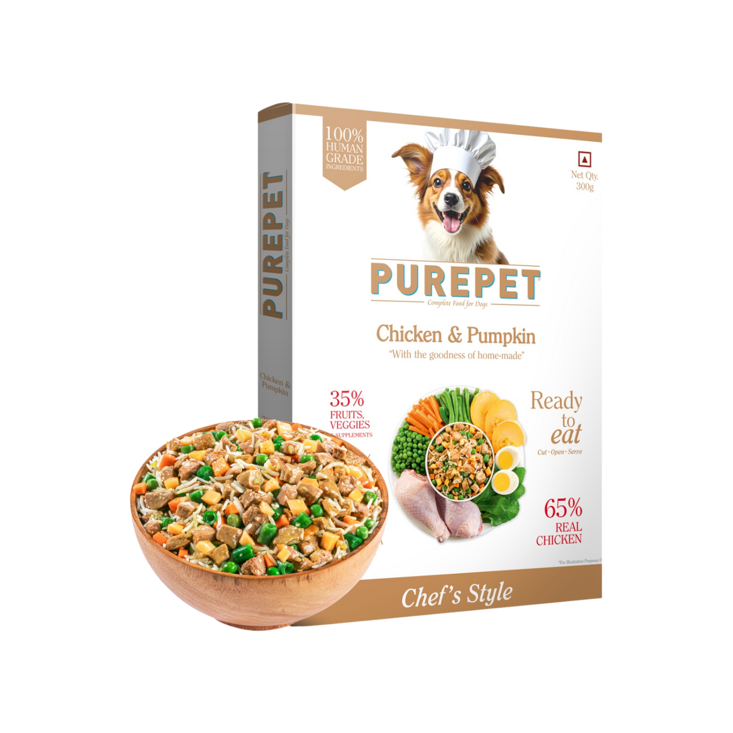 PUREPET DOG CHIC & PUMP BIRYANI - Animeal