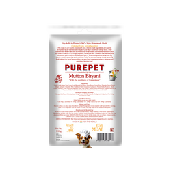 PUREPET DOG MUTTON BIRYANI [300GM] - Animeal