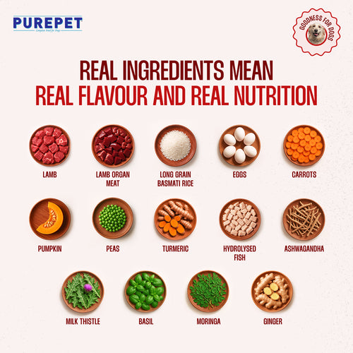 PUREPET DOG MUTTON BIRYANI [300GM] - Animeal