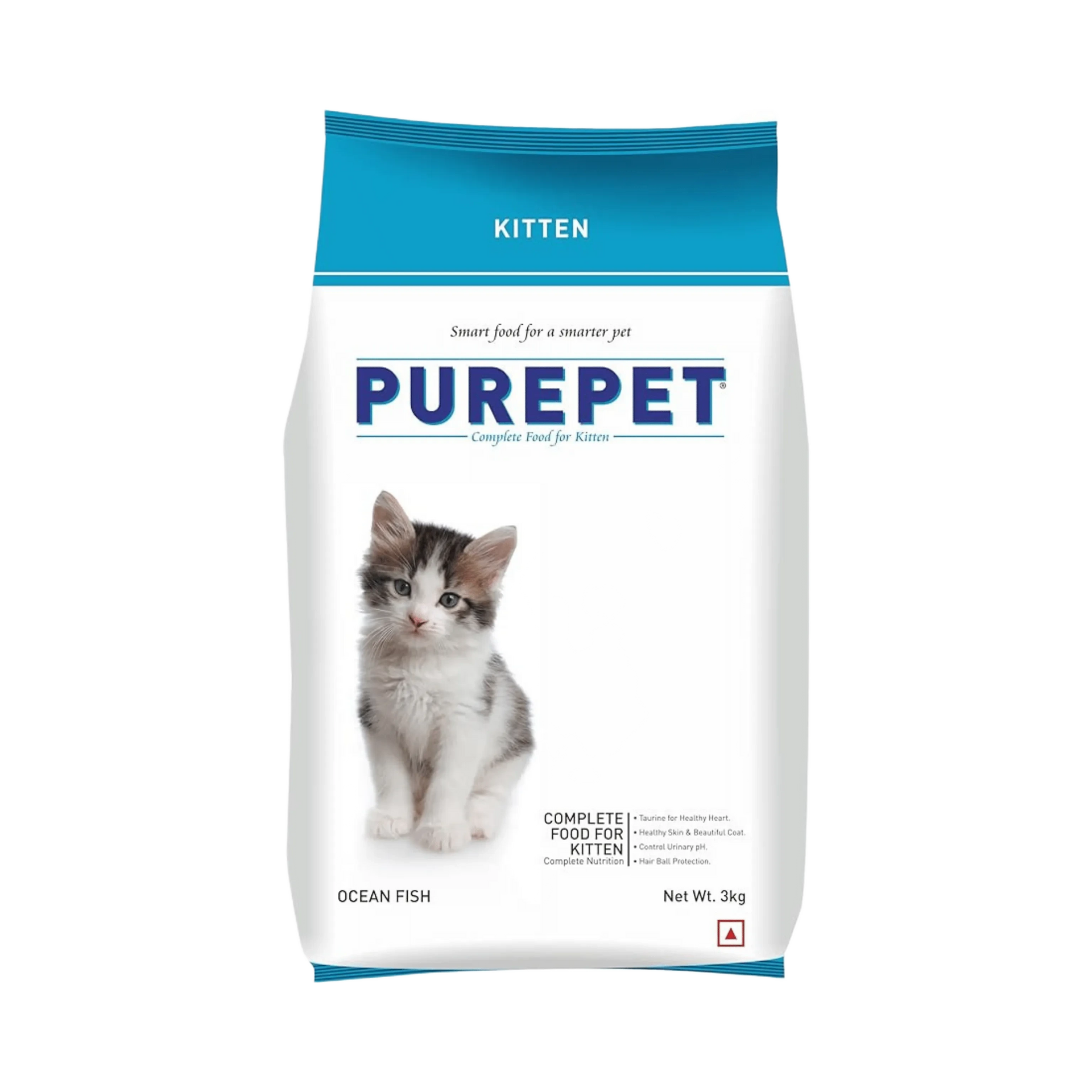 PUREPET KITTEN OCEAN FISH DRY FOOD (M)