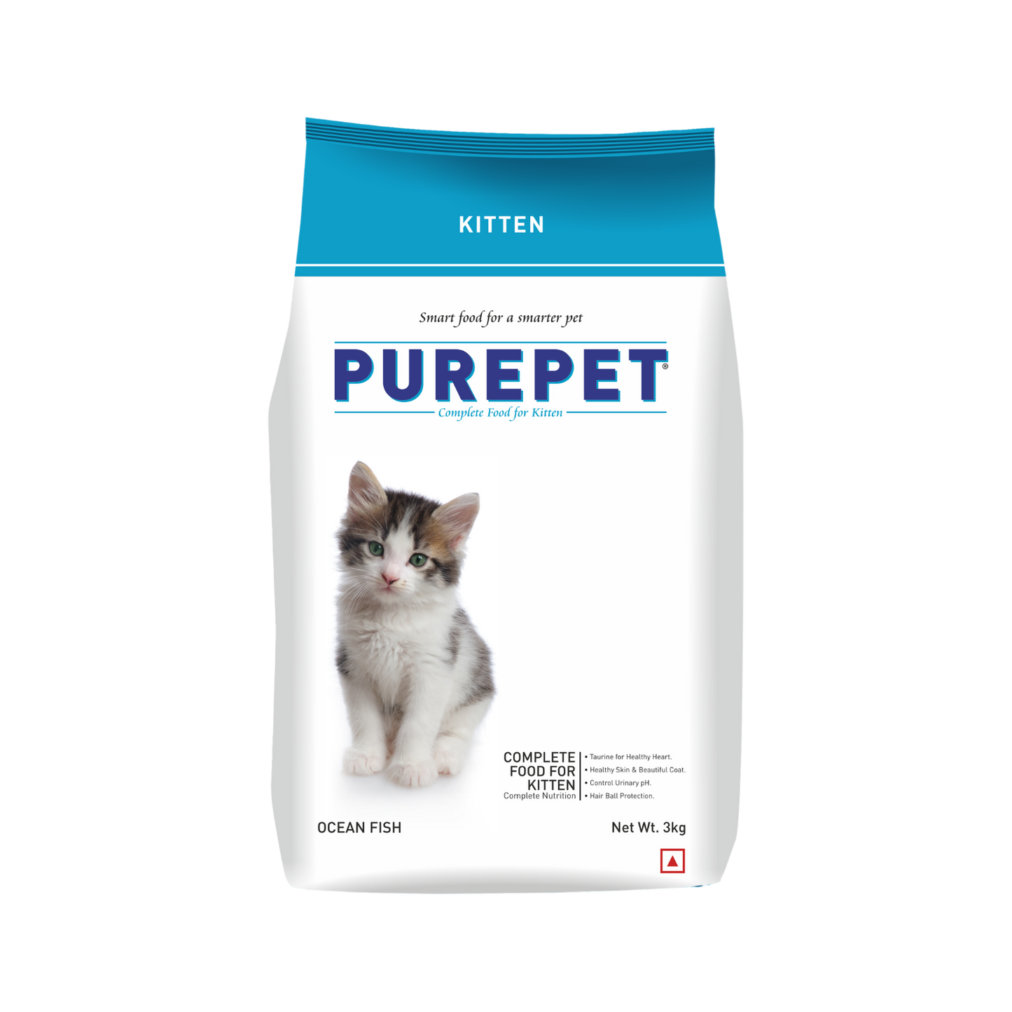 PUREPET KITTEN OCEAN FISH DRY FOOD (M) - Animeal