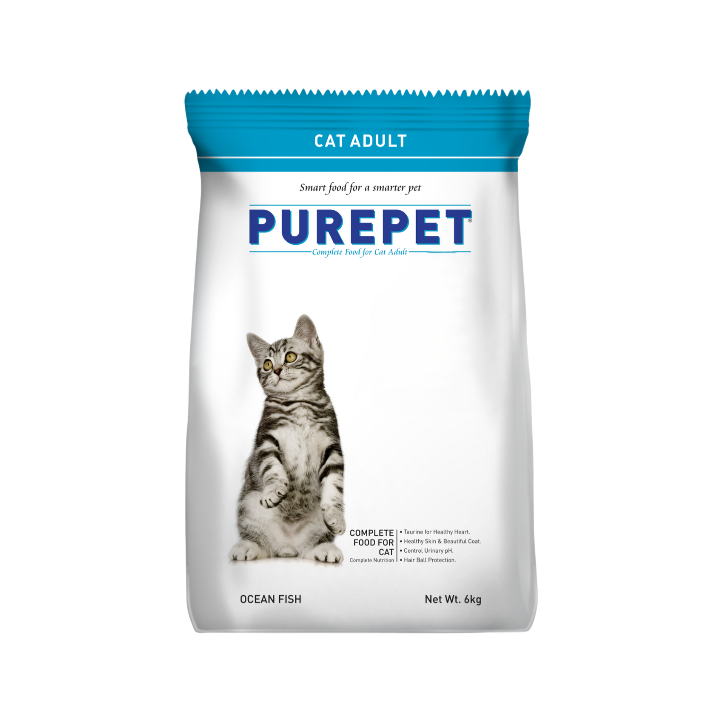 PUREPET OCEAN FISH CAT DRY FOOD (L) - Animeal