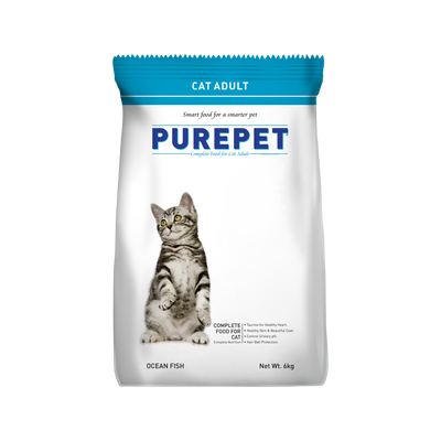 PUREPET OCEAN FISH CAT DRY FOOD (L) - Animeal