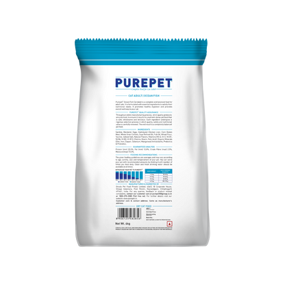 PUREPET OCEAN FISH CAT DRY FOOD (L) - Animeal