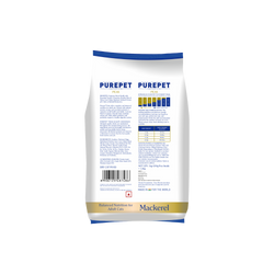 PUREPET PEAK ADULT MACKEREL DRY FOOD (S) - Animeal