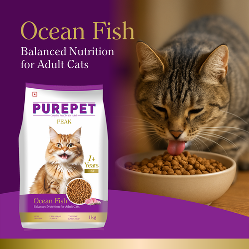 PUREPET PEAK ADULT OCEAN FISH DRY FOOD (S) - Animeal
