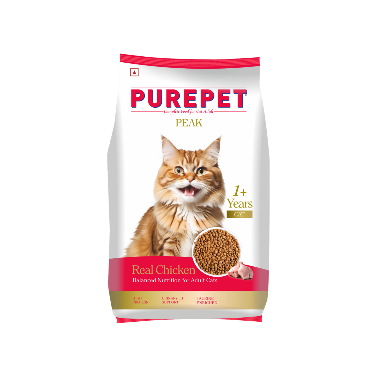 PUREPET PEAK ADULT REAL CHIC DRY FOOD (S) - Animeal