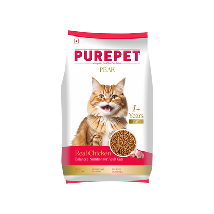PUREPET PEAK ADULT REAL CHIC DRY FOOD (S) - Animeal
