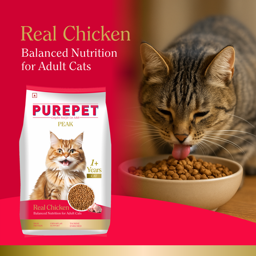 PUREPET PEAK ADULT REAL CHIC DRY FOOD (S) - Animeal