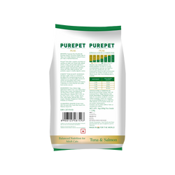 PUREPET PEAK ADULT TUNA & SALMON DRY FOOD (S) - Animeal