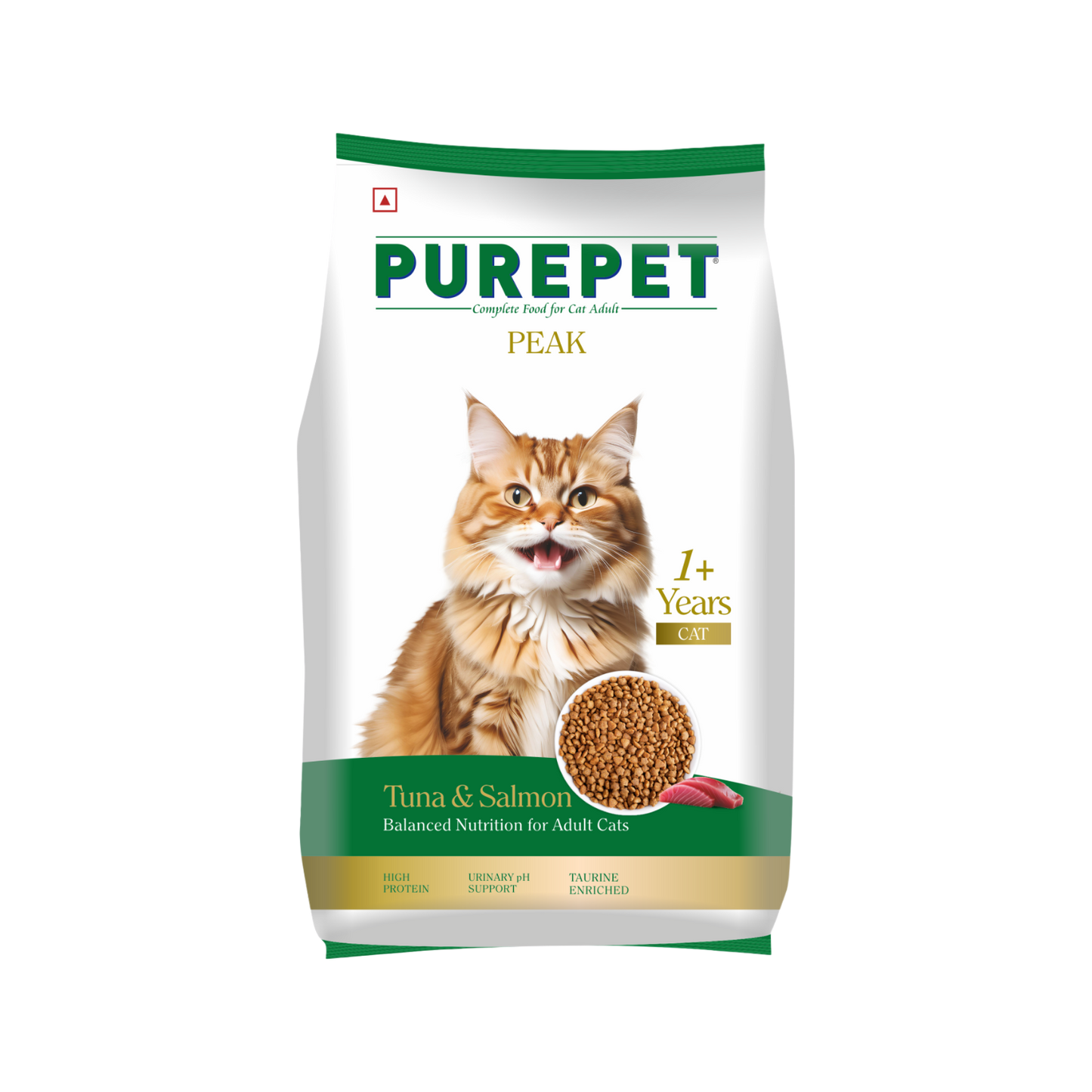 PUREPET PEAK ADULT TUNA & SALMON DRY FOOD (S) - Animeal
