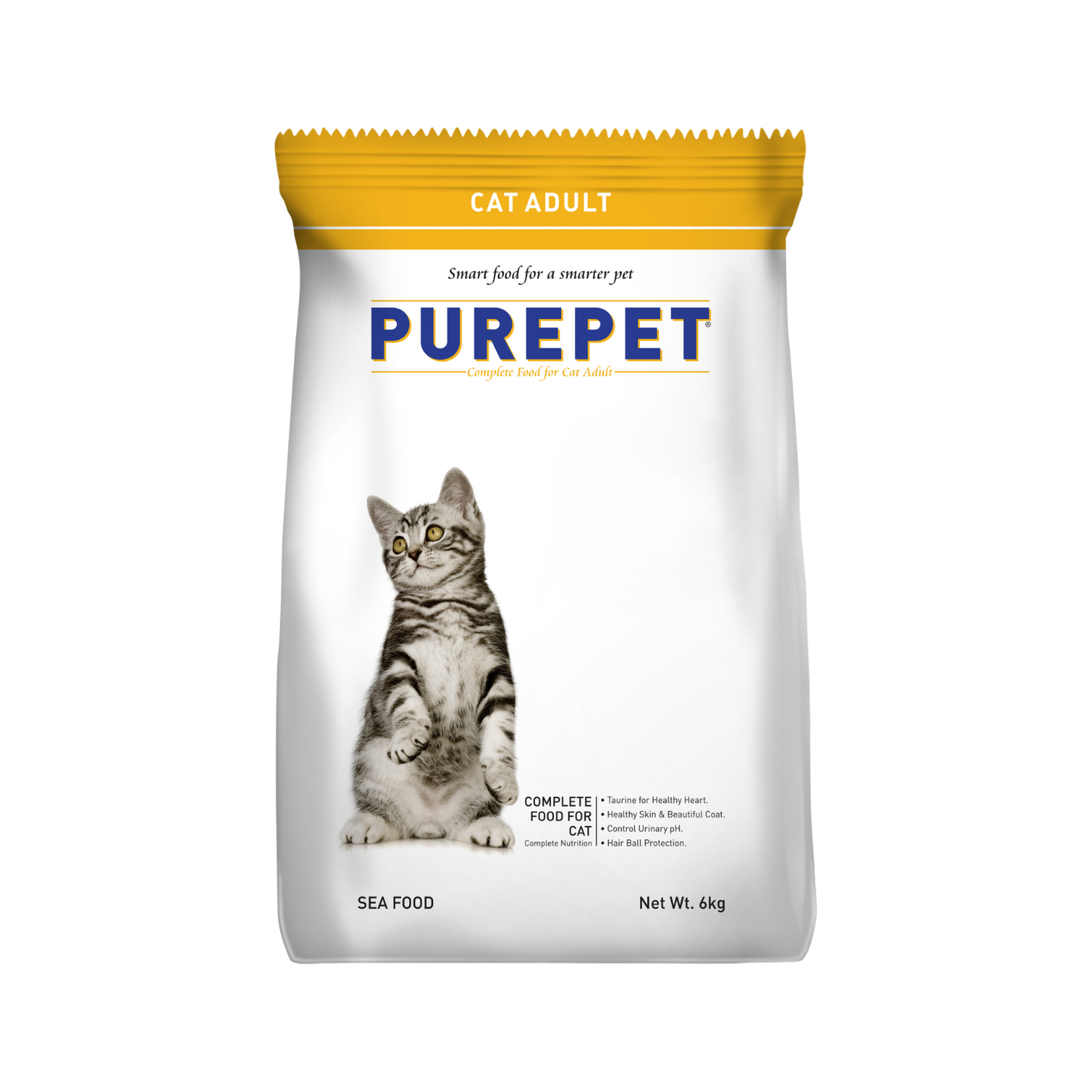 PUREPET SEAFOOD CAT DRY FOOD (L) - Animeal