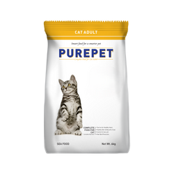 PUREPET SEAFOOD CAT DRY FOOD (L) - Animeal