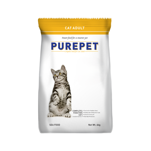 PUREPET SEAFOOD CAT DRY FOOD (L) - Animeal