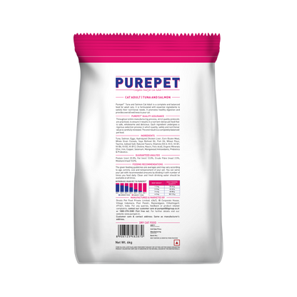 PUREPET TUNA & SALMON CAT DRY FOOD (L) - Animeal