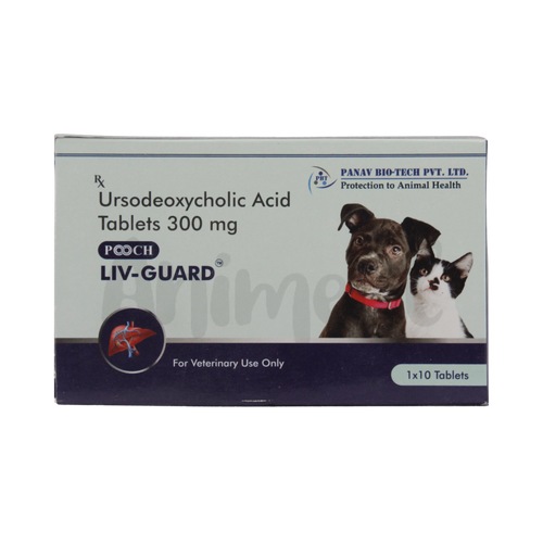 Panav Bio-tech Pooch Liv-guard 300mg Tablet, 10 Tablets - Animeal