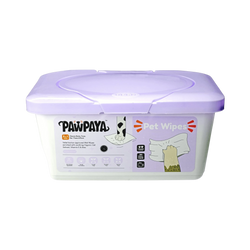 Pawpaya Pet Wipes 19 X 16 CM, 100 Pieces - Animeal