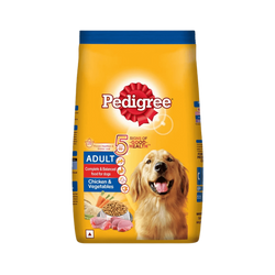 Pedigree Adult Chicken and Vegetables Dry Dog Food, 3kg - Animeal