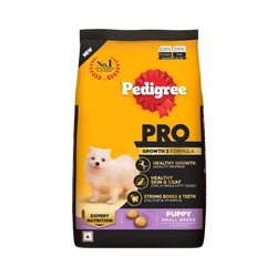 Pedigree PRO Puppy Small Breed Dry Dog Food, 3kg - Animeal