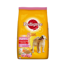 Pedigree Puppy Chicken and Milk Dry Dog Food, 15kg - Animeal