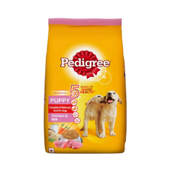 Pedigree Puppy Chicken and Milk Dry Dog Food, 20kg - Animeal