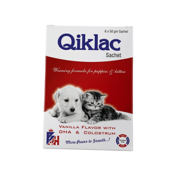 Pet Bovine Qiklac Powder for Dogs and Cats, 400g - Animeal