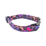 Pet Glam Collar Purple Fly, Medium